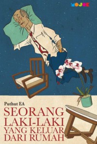 seorang laki-laki yang keluar dari rumah