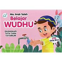 Aku anak saleh belajar wudhu