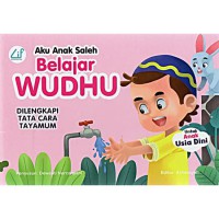 Aku anak saleh belajar wudhu