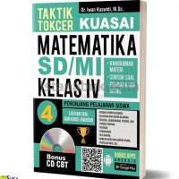 taktik tokcer kuasai matematika SD/MI kelas IV bonus cd