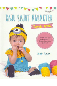 Baju rajut karakter untuk anak