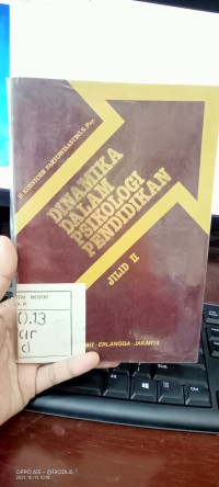 Dinamika dalam psikologi pendidikan