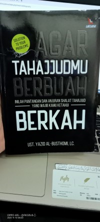 Agar tahajjudmu berbuah berkah