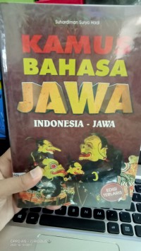 Kamus bahasa jawa