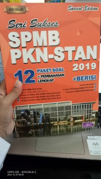 Seri sukses spmb pkn stan 2019