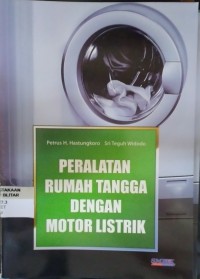 Peralatan Rumah Tangga dengan Motor Listrik