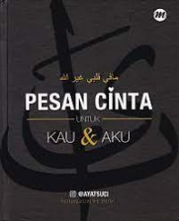 pesan cinta untuk kau & aku