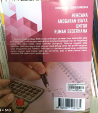 rencana anggaran biaya untuk rumah sederhana