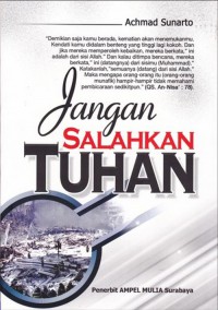 Jangan salahkan Tuhan