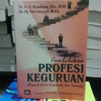 Pendidikan profesi keguruan