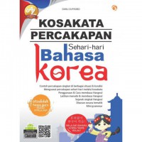 Kosakata percakapan sehari-hari bahasa korea