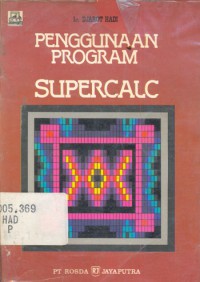 Penggunaan program supercalc